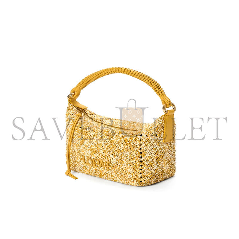 LOEWE CALA MINI BAG IN MELANGE RAFFIA A120HPLX16 (26*13*10cm)